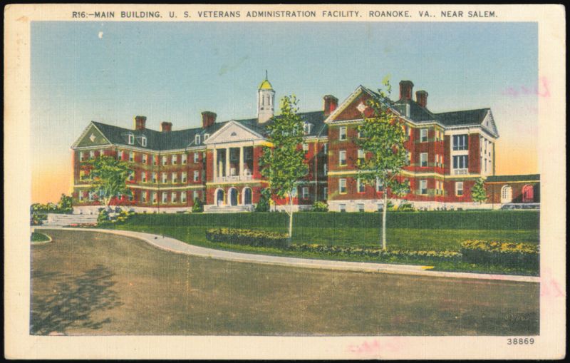 Main Building, U.S. Veterans Administration Facility Roanoke Virginia