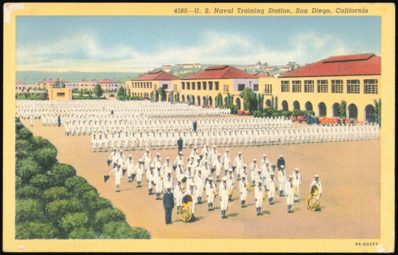 U.S. Naval Training Station, Paul Jones Court San Diego California