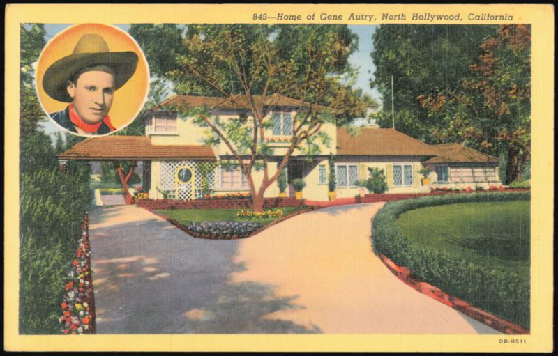 Home of Gene Autry, North Hollywood, California