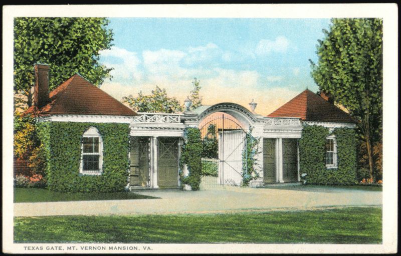 Texas Gate, Mount Vernon Mansion Virginia