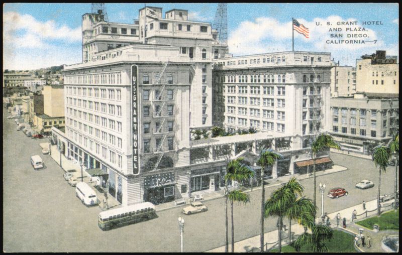 U.S. Grant Hotel and Plaza San Diego California