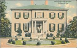 The Governor's Mansion Postcard