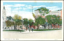 Rice Park, Saint Paul, Minnesota Postcard