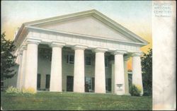 Arlington National Cemetery, The Mansion Postcard