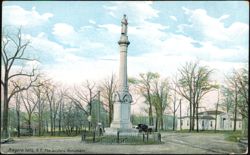 The Soldiers' Monument, Niagara Falls, New York Postcard