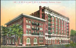Y.W.C.A. and Y.M.C.A. Buildings Postcard