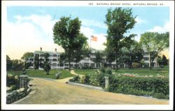 Natural Bridge Hotel, Natural Bridge, Virginia Postcard
