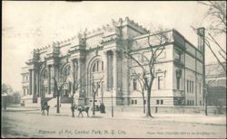 Museum of Art, Central Park Postcard