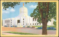 State Capitol Building, Salem, Oregon Postcard