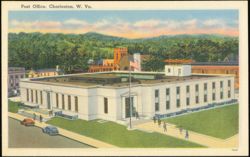 Post Office Building, Charleston, West Virginia Postcard