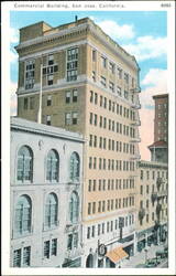 Commercial Building, San Jose Postcard
