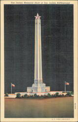 San Jacinto Memorial Shaft at San Jacinto Battleground Postcard