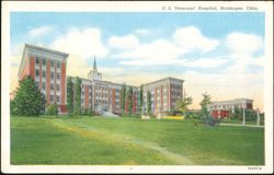 U.S. Veterans' Hospital, Muskogee, Oklahoma Postcard