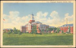 U.S. Veterans' Hospital Building Postcard