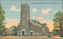 St. Mary's Roman Catholic Church Postcard