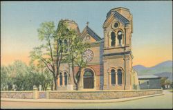 Cathedral of St. Francis, Santa Fe, New Mexico Postcard