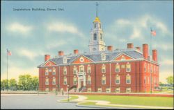 Legislature Building, Dover, Delaware Postcard