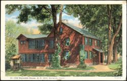 Old Reynolds House, Norwich, Connecticut Postcard