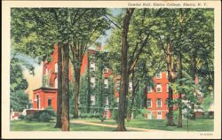 Cowles Hall, Elmira College Postcard