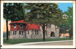 Starkweather Hall, Ypsilanti, Michigan Postcard