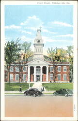 Court House, Milledgeville, Georgia Postcard