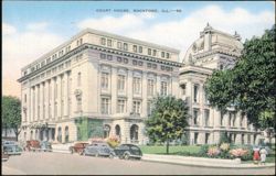 Court House Building Postcard