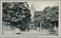 LaGrange County Court House, LaGrange, Indiana Postcard