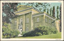 Court House, Corning, New York Postcard