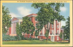 Graduate Dormitory, George Peabody College for Teachers Postcard