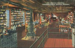 Edison's Laboratory, Greenfield Village Postcard