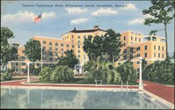 General Oglethorpe Hotel, Wilmington Island Postcard