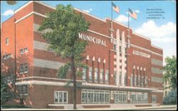 Municipal Auditorium Postcard