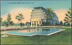 Jewel Box, Forest Park Postcard