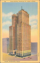 Grant Building, Home of KDKA Radio, Pittsburgh Postcard