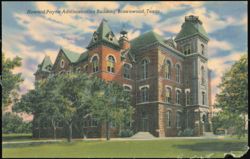 Howard Payne Administration Building Postcard
