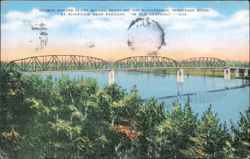 George Rogers Clark Bridge, Tennessee River Postcard