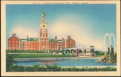 S. B. A. Hospital and Beauty Spot Postcard