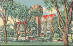 Michigan Union Building, University of Michigan Postcard