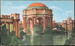 Palace of Fine Arts, Pan-Pacific International Exposition Postcard