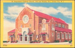 St. Augustine's Catholic Church, Ocean City, New Jersey Postcard