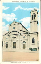 Immaculate Conception R. C. Church Postcard