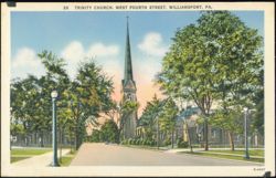 Trinity Church, West Fourth Street Postcard