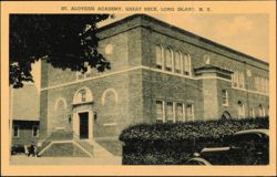 St. Aloysius Academy Building, Great Neck, New York Postcard