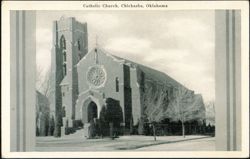 Catholic Church, Chickasha, Oklahoma Postcard