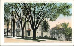 Saint Clement's Church and School Postcard