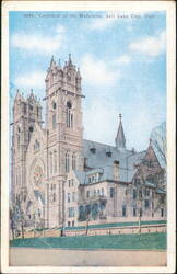 Cathedral of the Madeleine, Salt Lake City Postcard