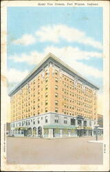 Hotel Van Orman, Fort Wayne, Indiana Postcard