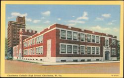 Charleston Catholic High School Postcard