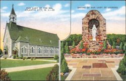Our Lady of the Sea Church and Shrine of Our Lady of Lourdes Postcard