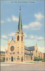 Holy Name Cathedral, Chicago Postcard